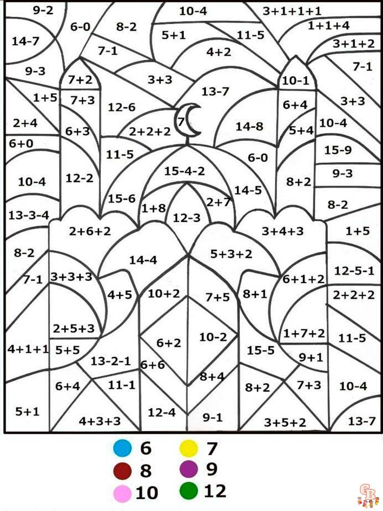 Mathematical Coloring Pages