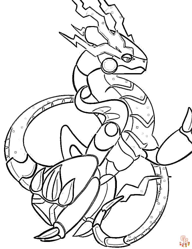 Miraidon Coloring Pages