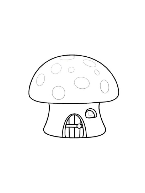 The Best Mushrooms Coloring Pages For Free - GBcoloring