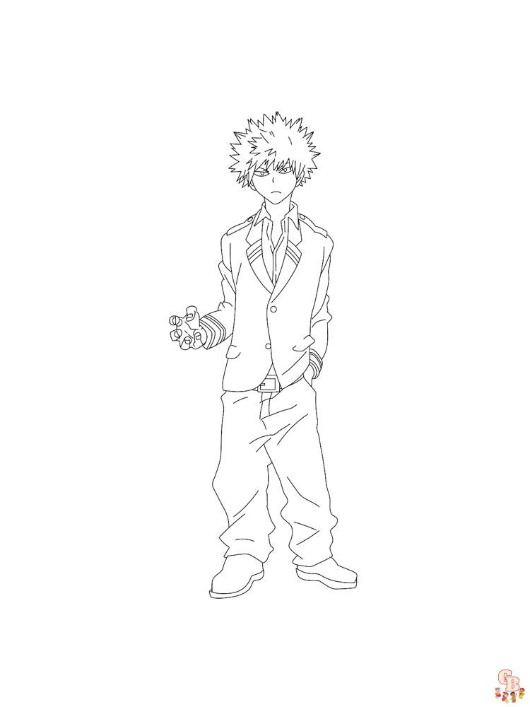 My Hero Academia Coloring Pages