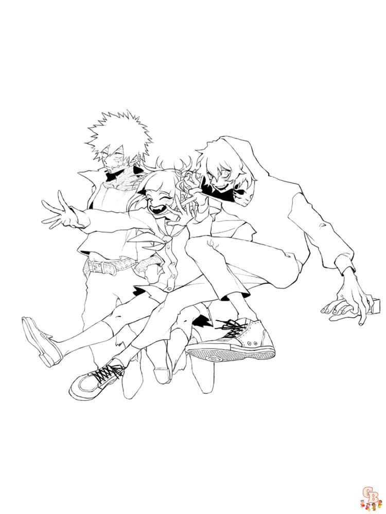 My Hero Academia Coloring Pages 21