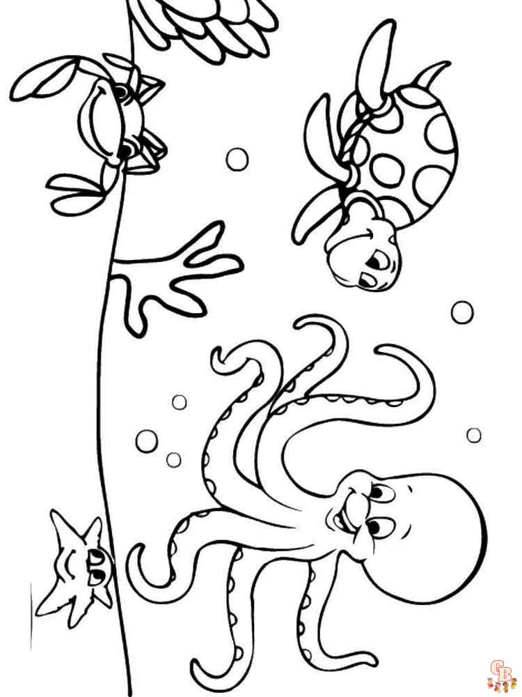 Ocean Coloring Pages 2