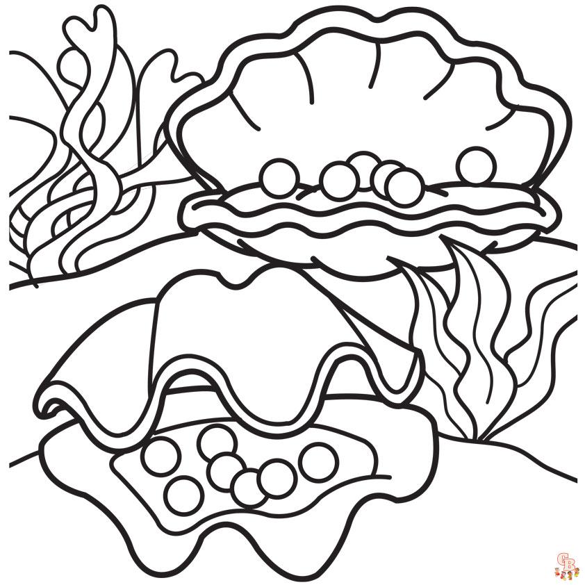 Pearl Plates Coloring Pages