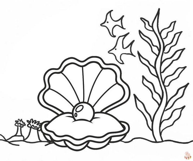 Pearl Plates Coloring Pages