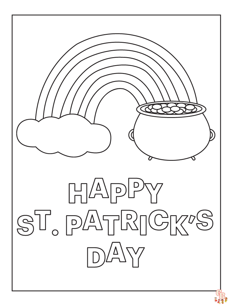 Saint Patrick's Day Coloring Pages