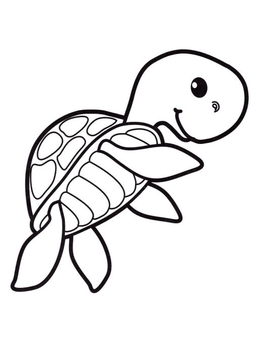 Turtle Coloring Pages - Free Printables for Kids