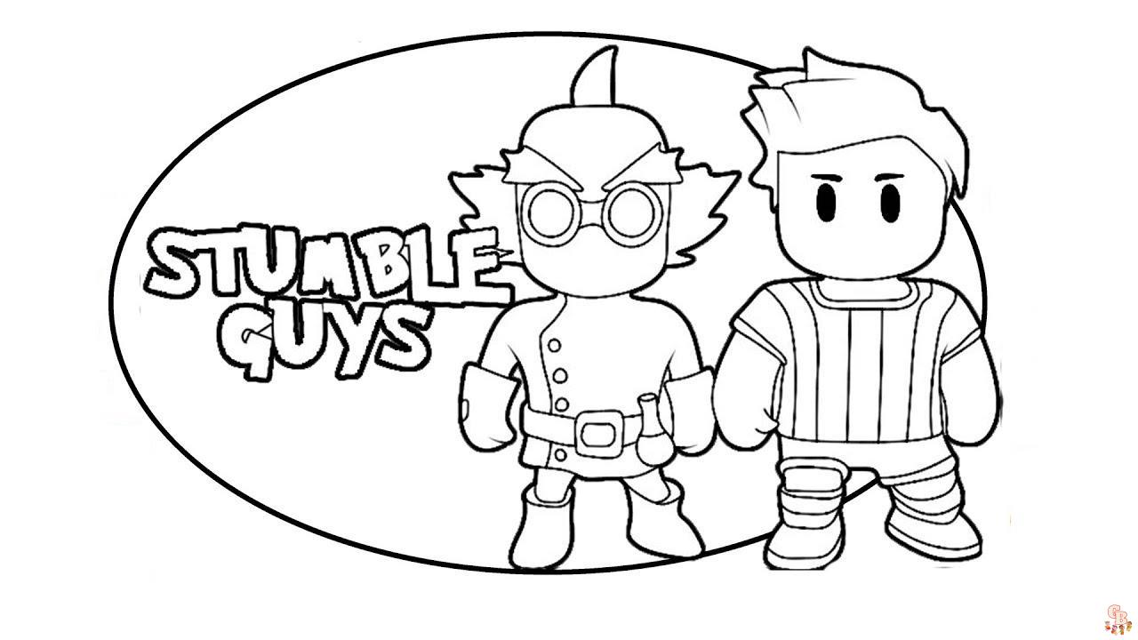 Stumble Guys Coloring Pages