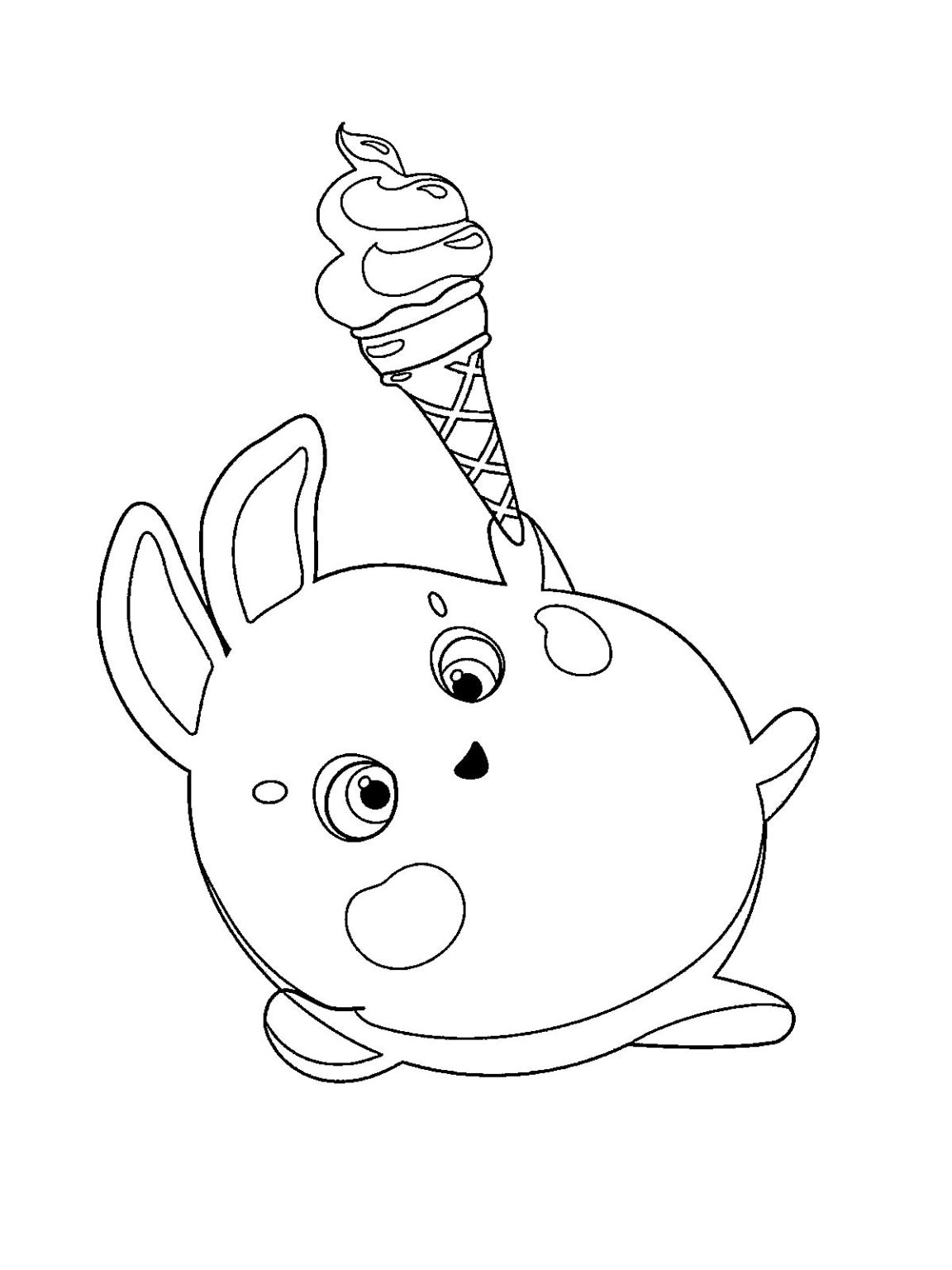 Sunny Bunnies Coloring Pages Printable and Free - GBcoloring