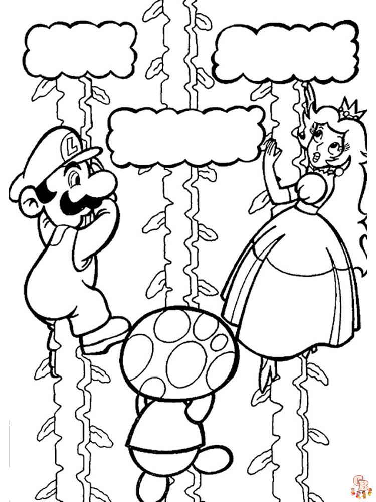 Super Mario Coloring Pages 31
