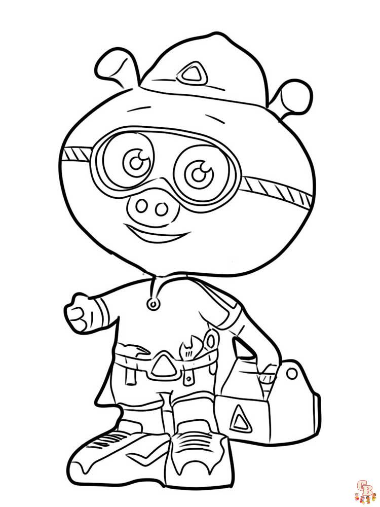 Super Why Coloring Pages 1