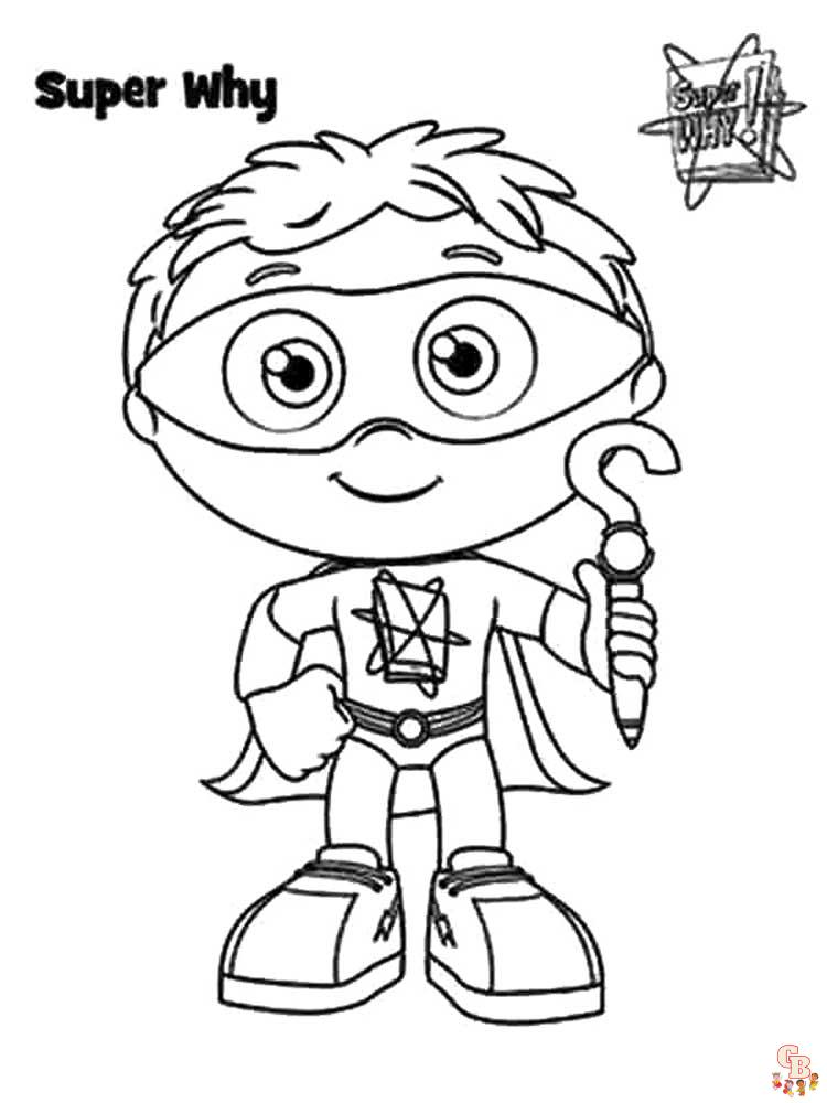 Super Why Coloring Pages 13