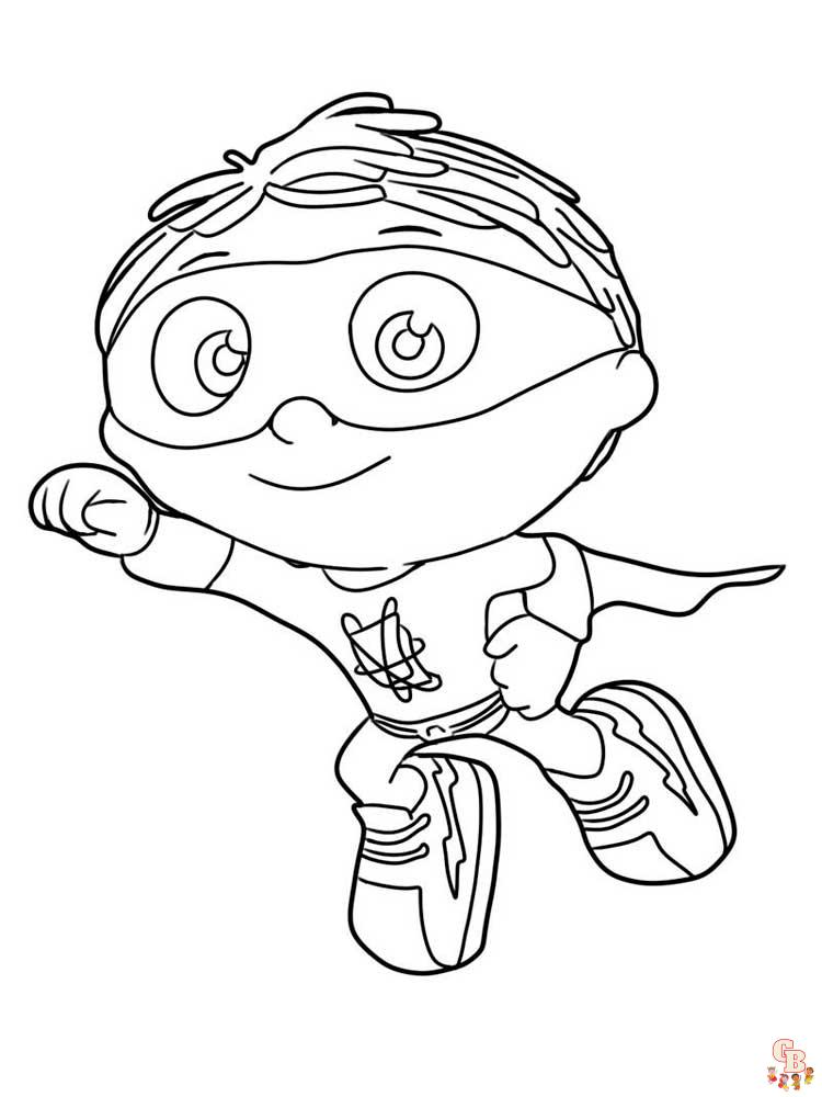 Super Why Coloring Pages 2