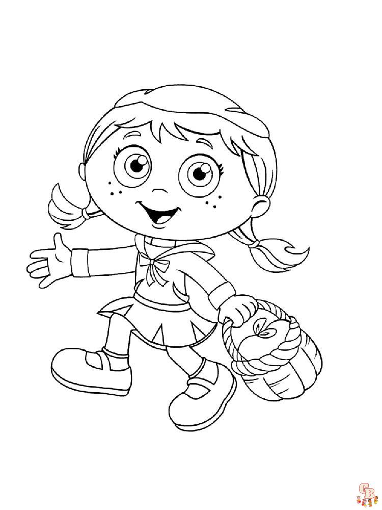Super Why Coloring Pages 4