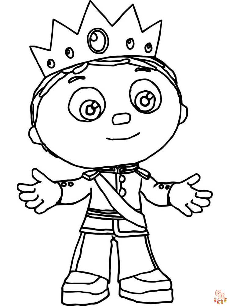 Super Why Coloring Pages 5