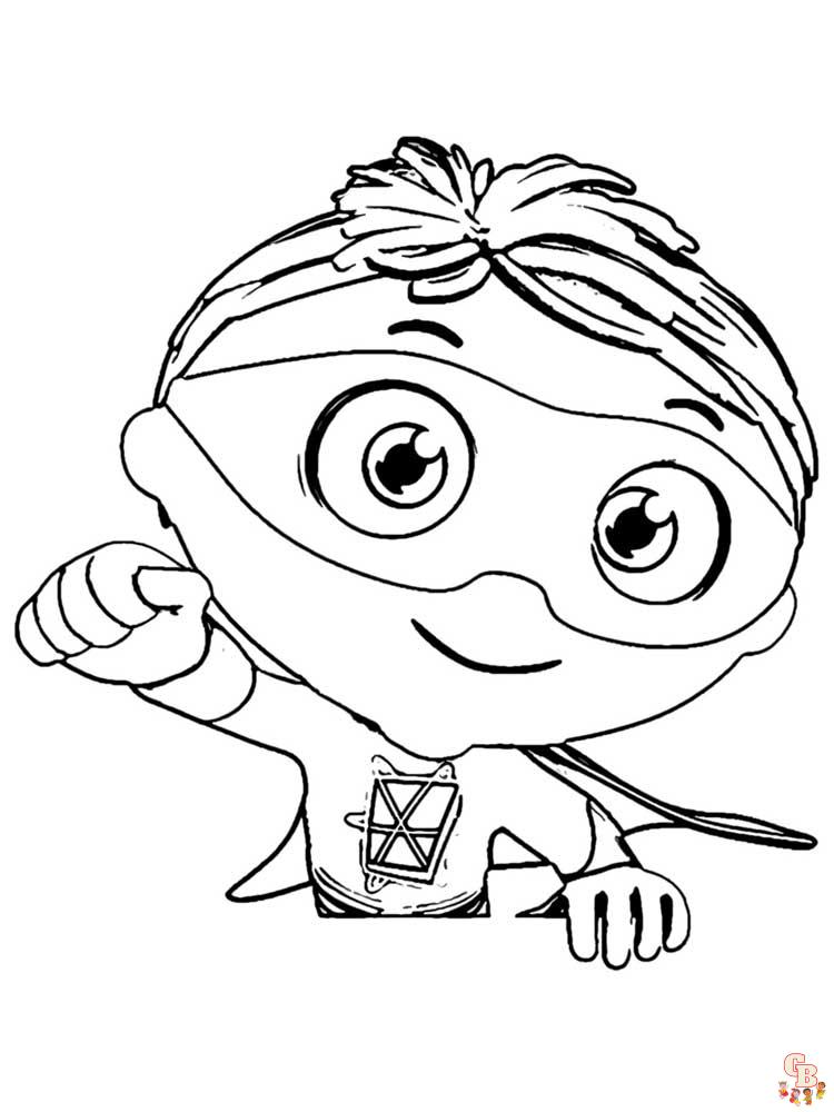 Super Why Coloring Pages 6