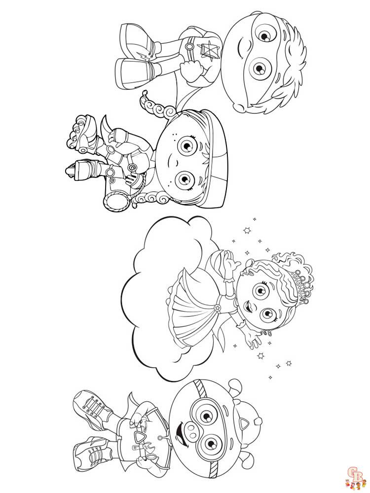 Super Why Coloring Pages 7