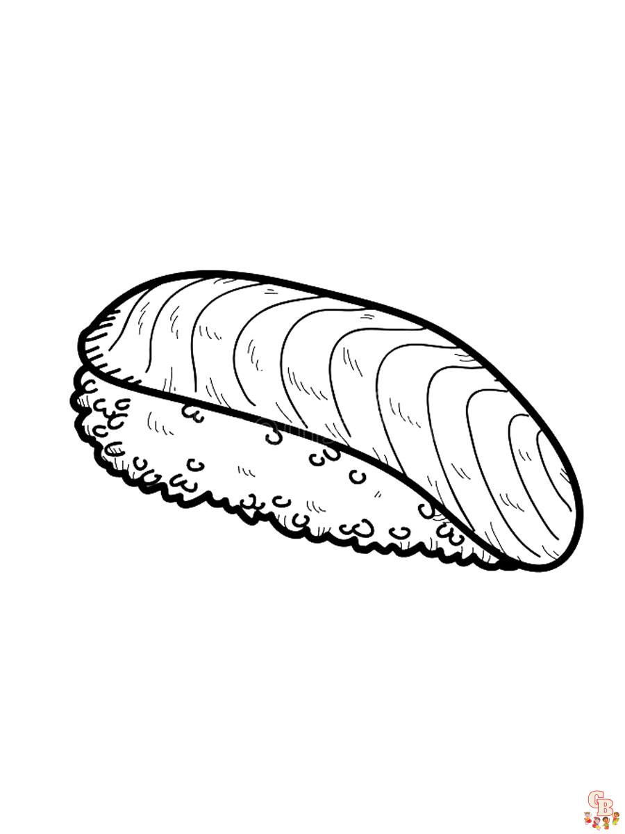 Sushi Coloring Pages 14