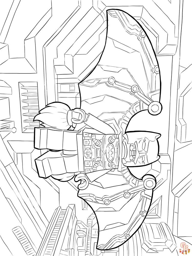 The Lego Batman Movie Coloring Pages