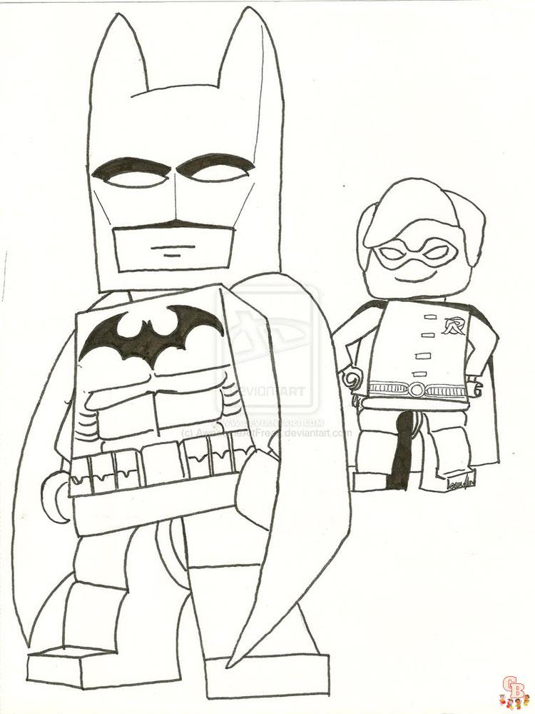 The Lego Batman Movie Coloring Pages 18