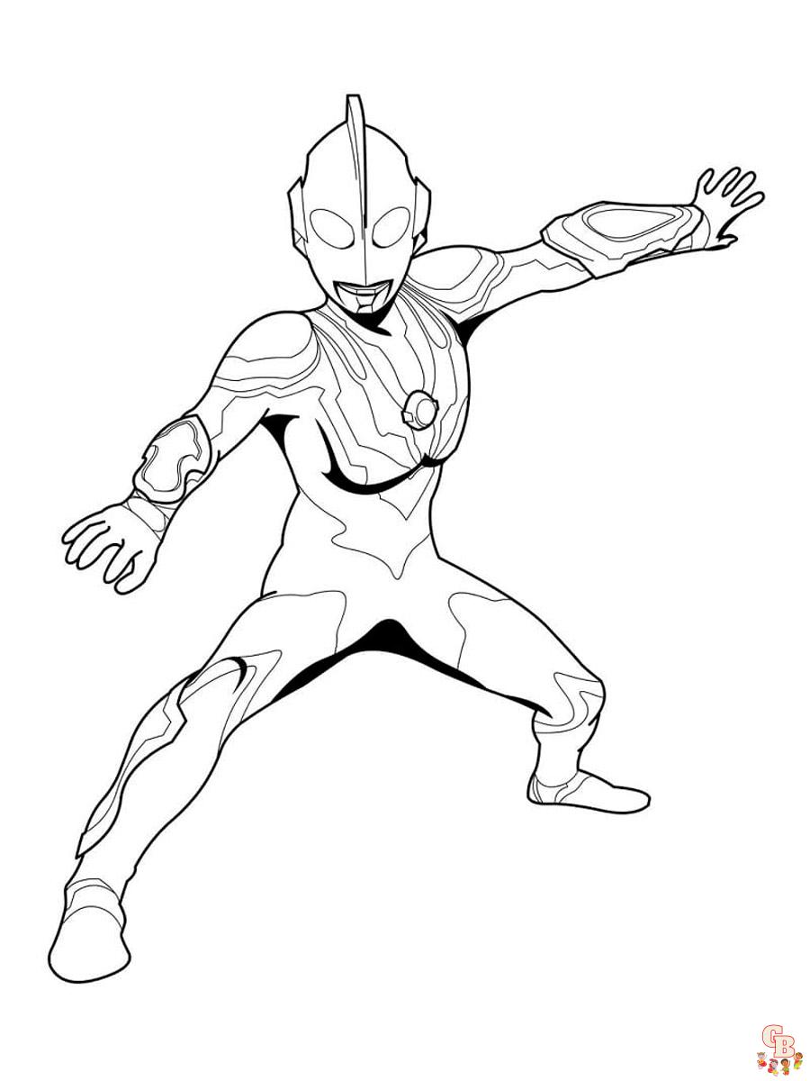 ULTRAMAN Coloring Pages