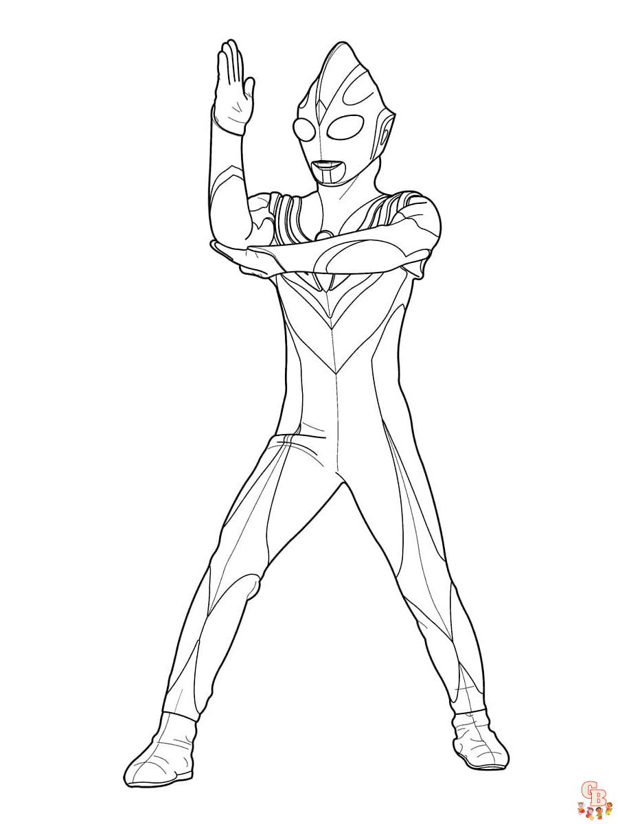 ULTRAMAN Coloring Pages