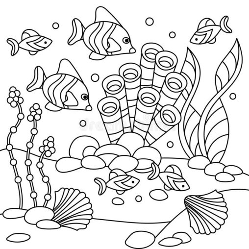 Explore the Fascinating with Under Sea Coloring Pages