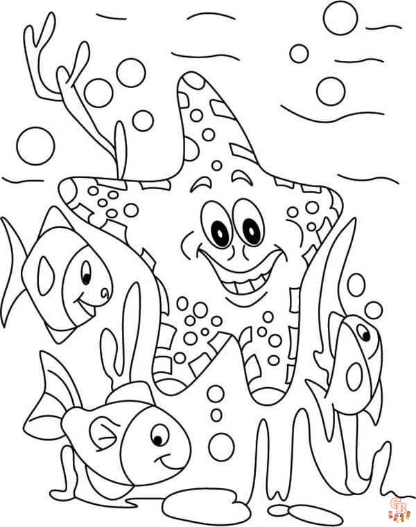 Under Sea Coloring Pages 7