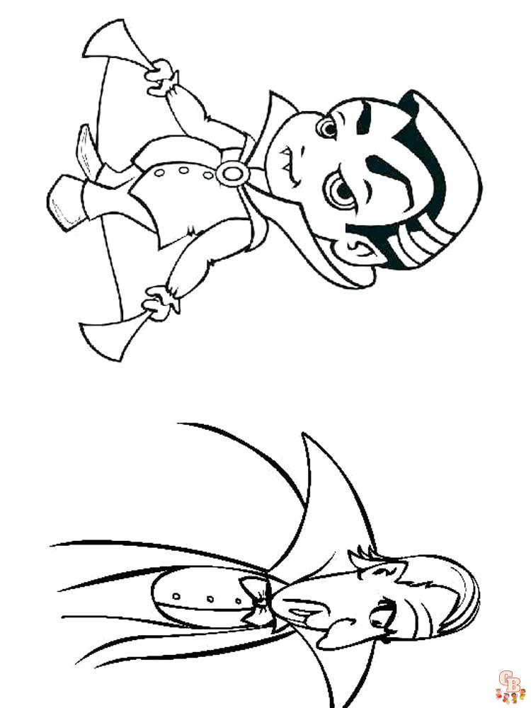 Vampire Coloring Pages 19
