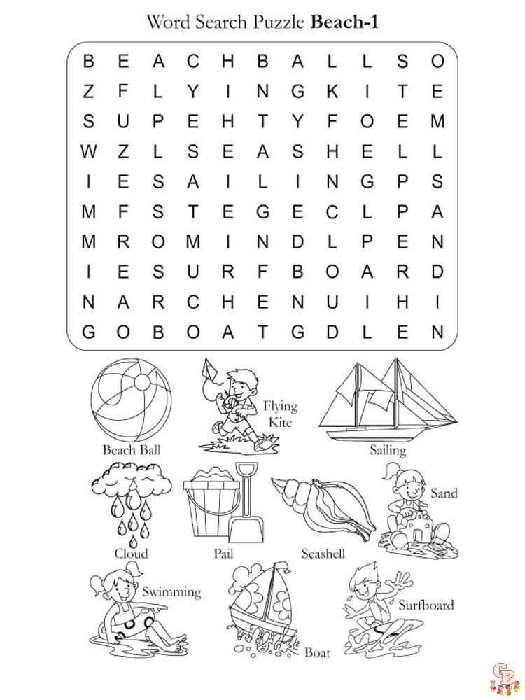 Words Coloring Pages 4