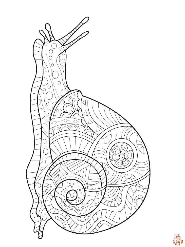 Zentangle Insect Coloring Pages 19