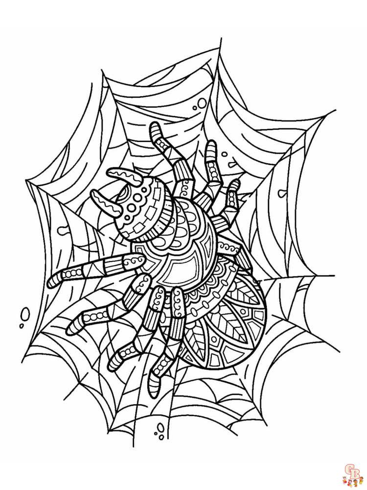 Zentangle Insect Coloring Pages 30