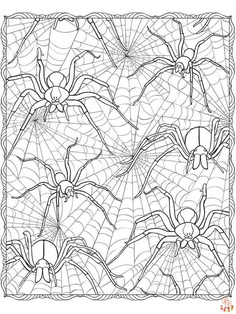 Zentangle Insect Coloring Pages 9
