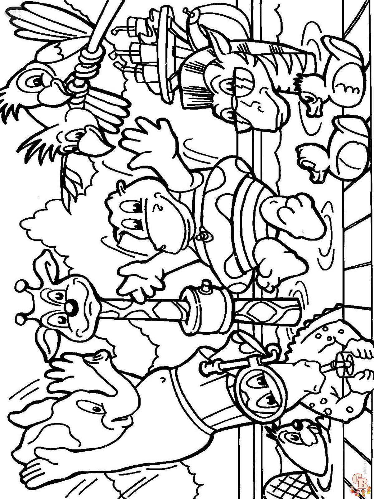 Zoo Coloring Pages 12