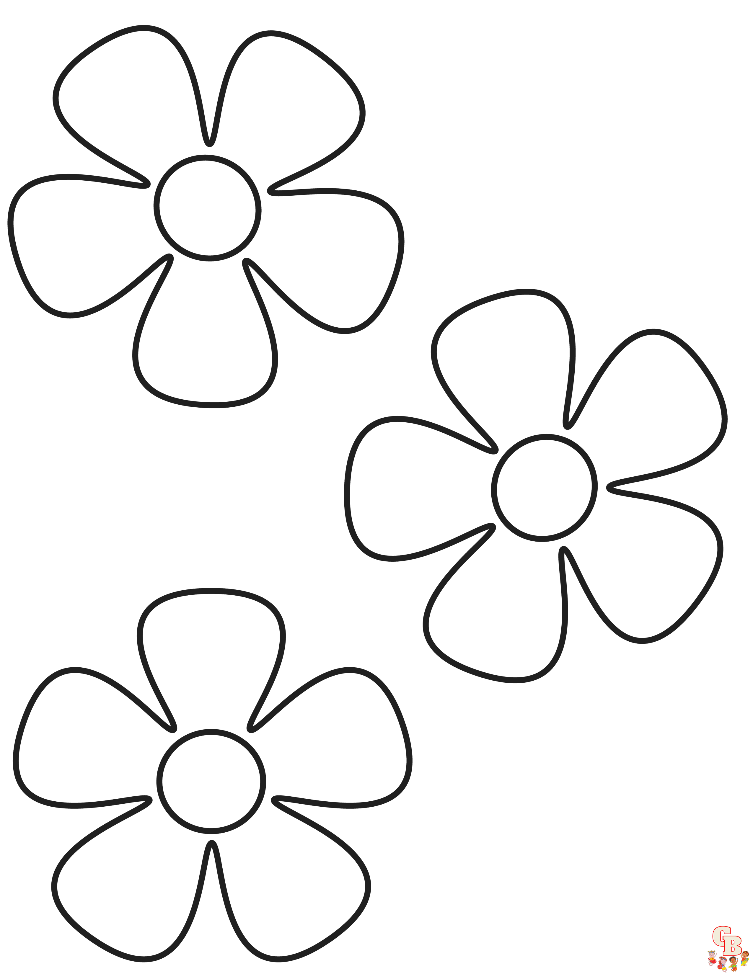 Early Bloomers Coloring Pages
