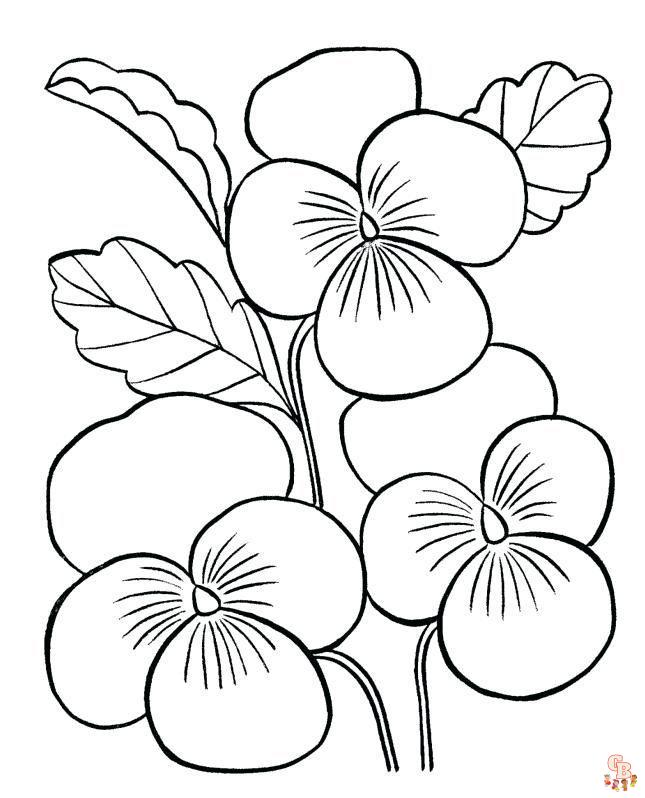 Early Bloomers Coloring Pages