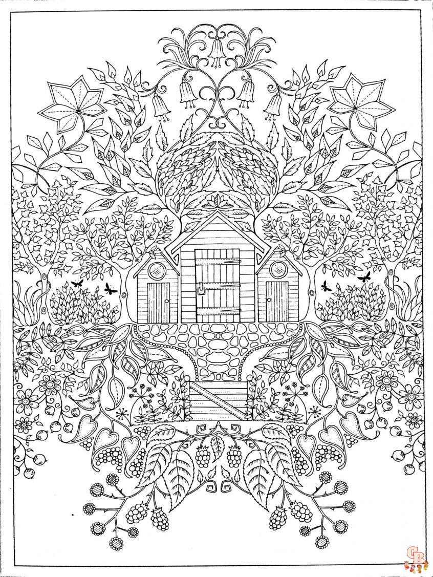 garden coloring pages 1