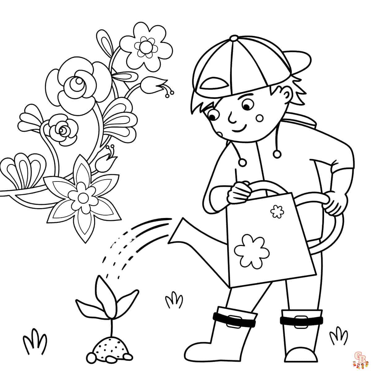 garden coloring pages 30