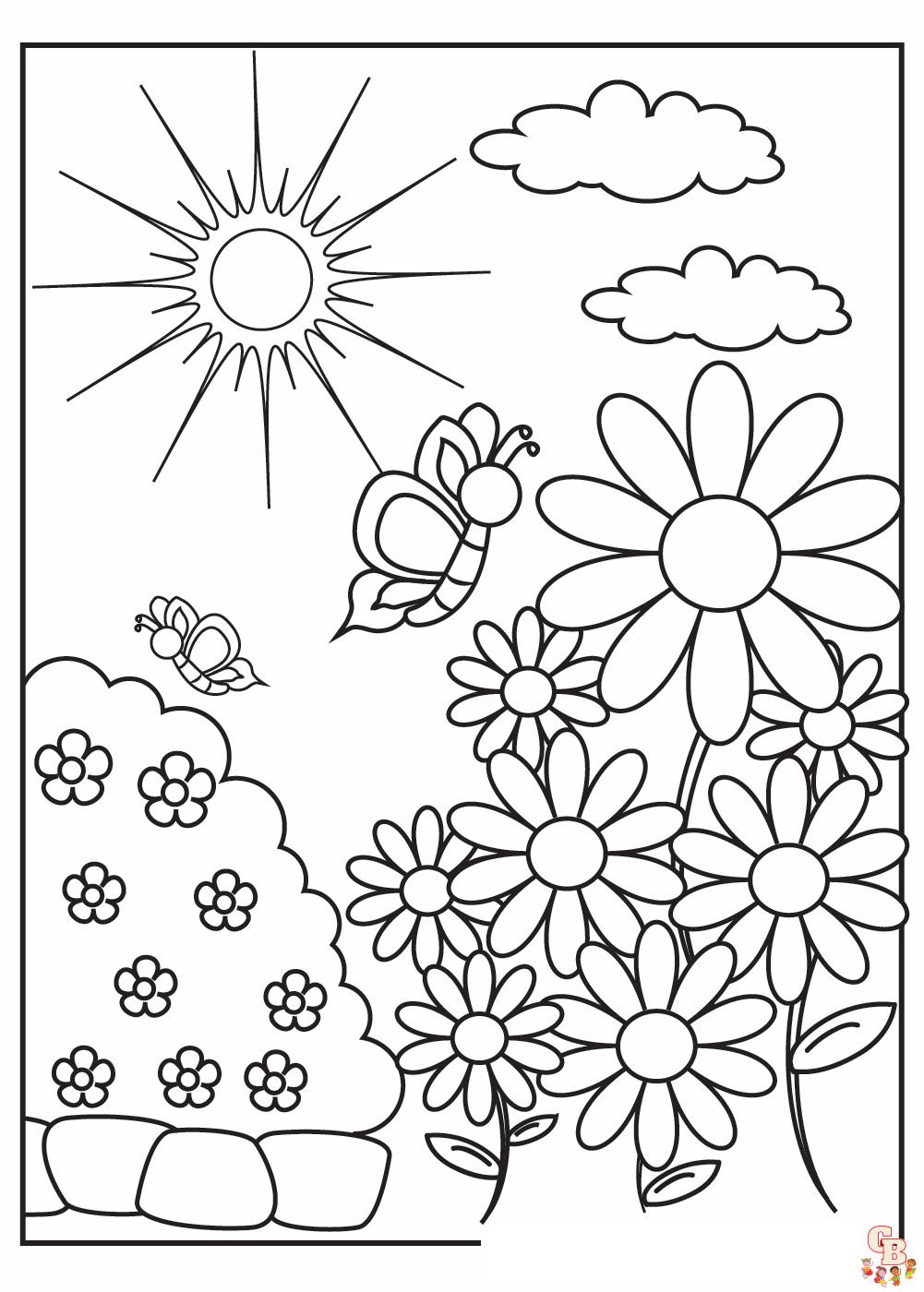 garden coloring pages 35