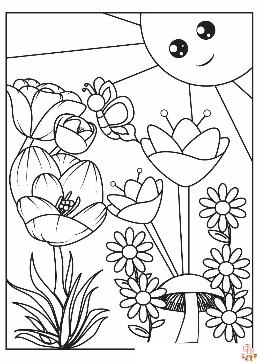 garden coloring pages 36