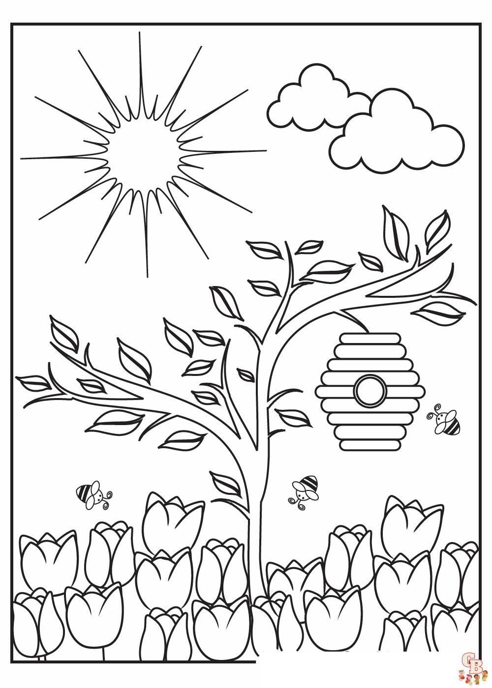 garden coloring pages 38