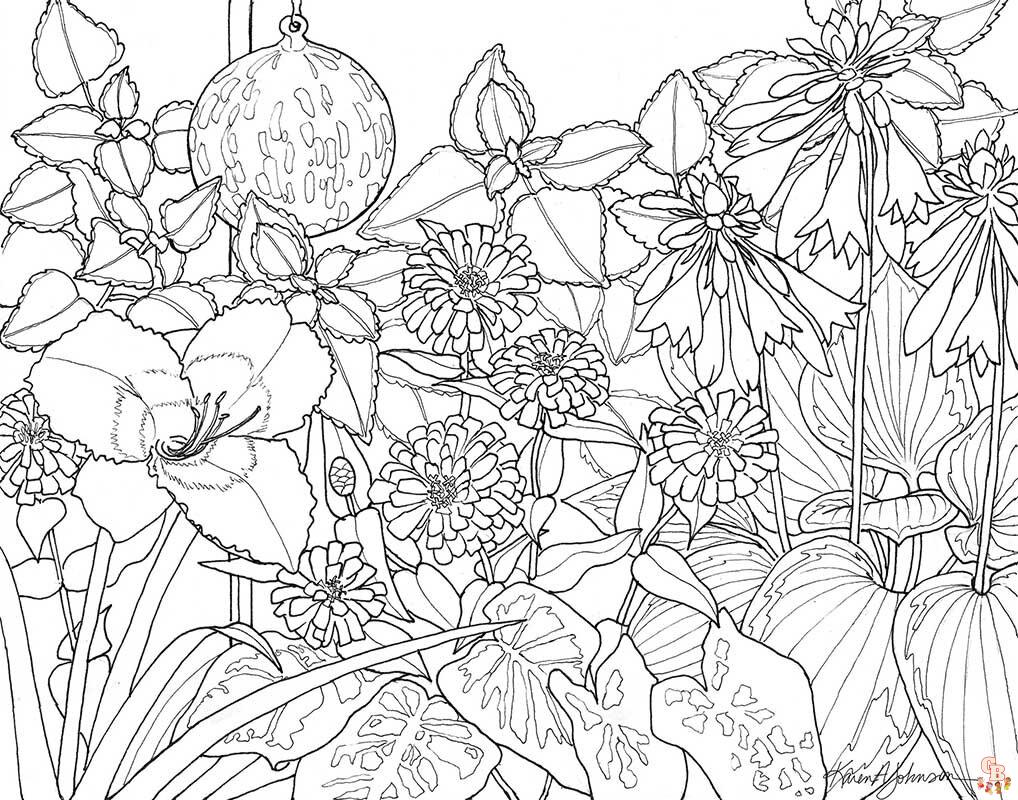 garden coloring pages 45