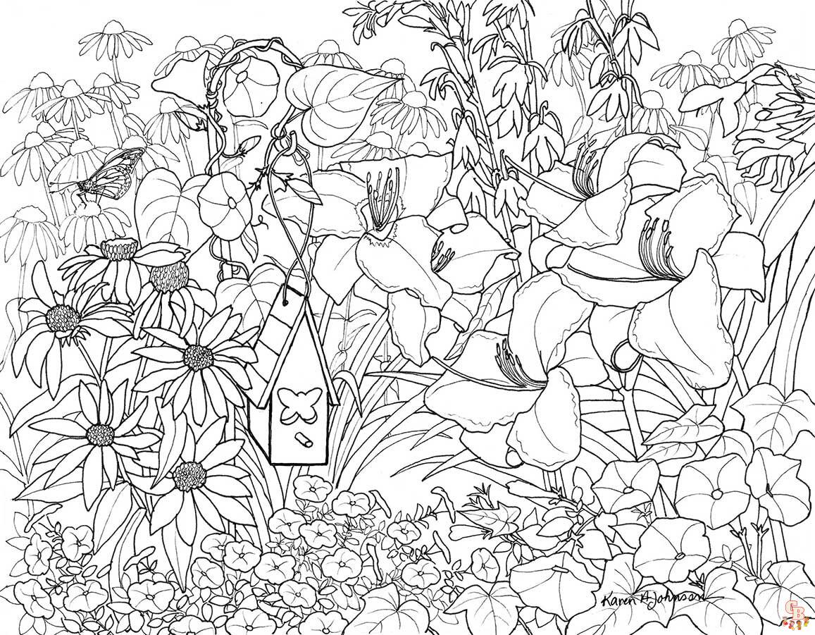 garden coloring pages 46