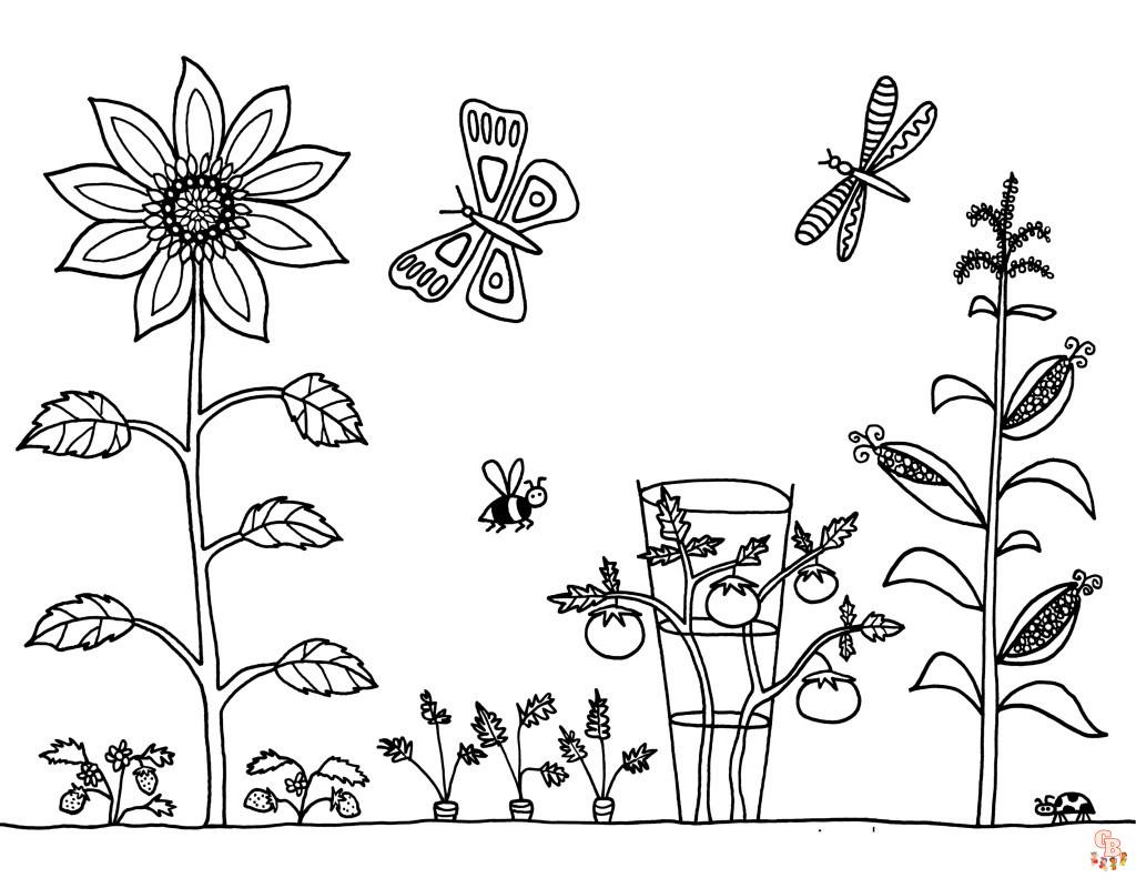 garden coloring pages 47
