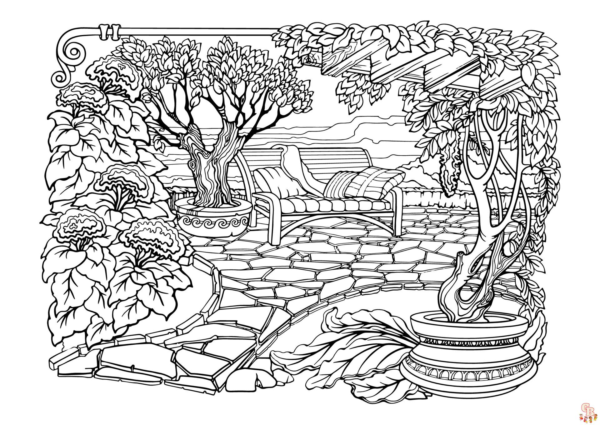 garden coloring pages 54