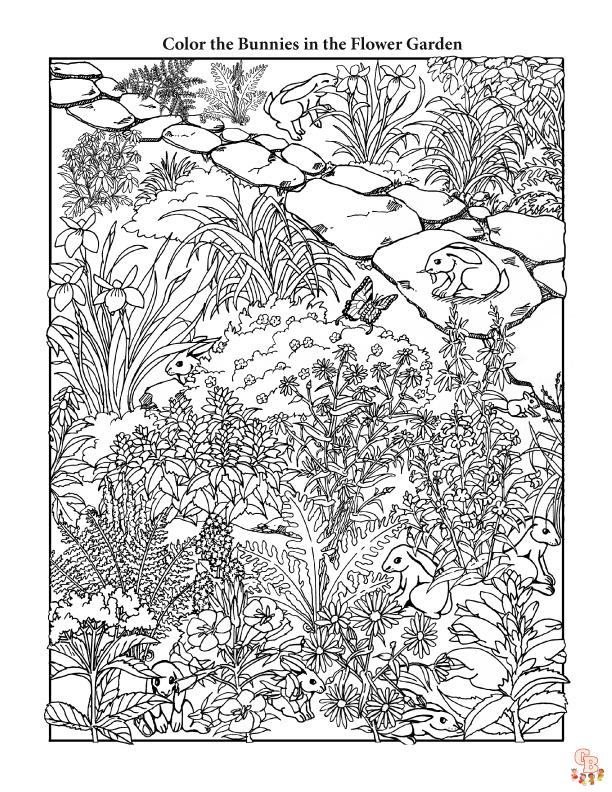 garden coloring pages 6