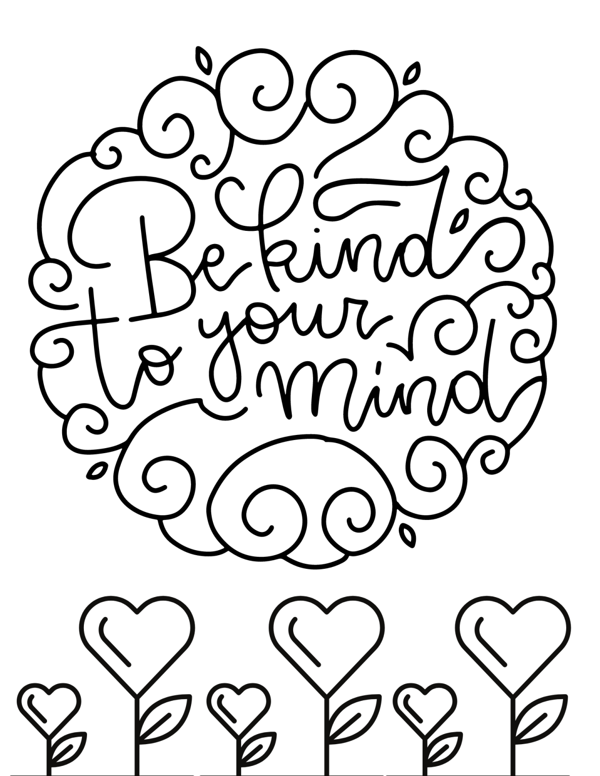 Coloring Pages to Teach Kindness to Kids