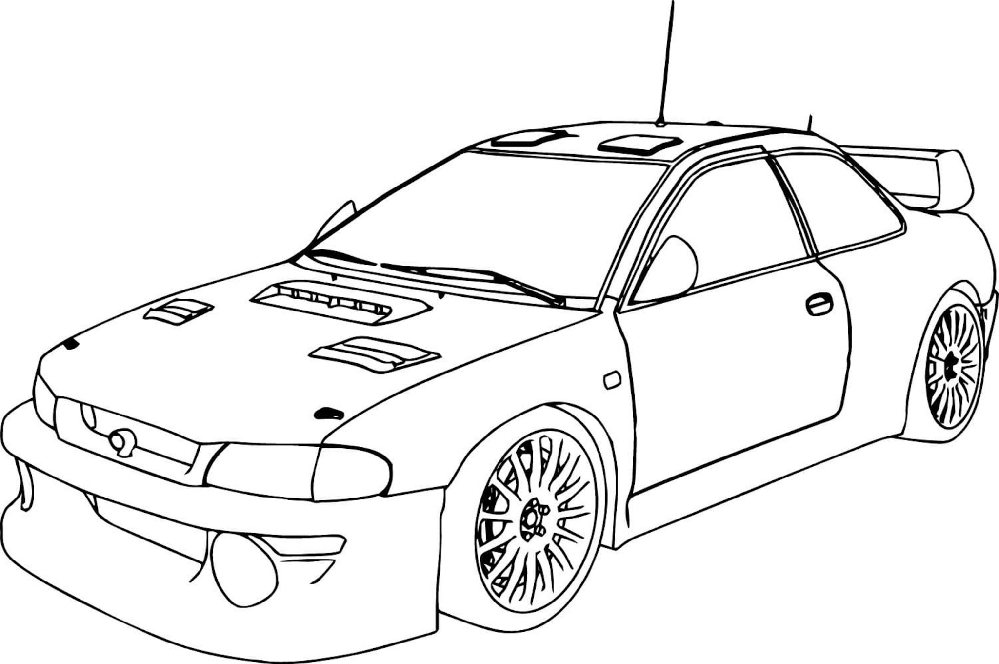 Race Car Coloring Pages Free Printable Sheets For Kids GBcoloring