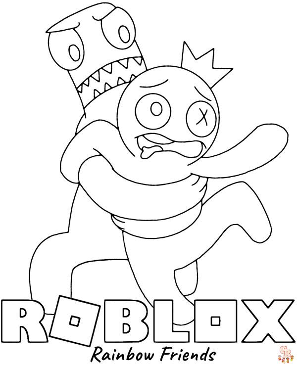 roblox para colorir 33  Cartoon coloring pages, Coloring pages for boys,  Coloring pages