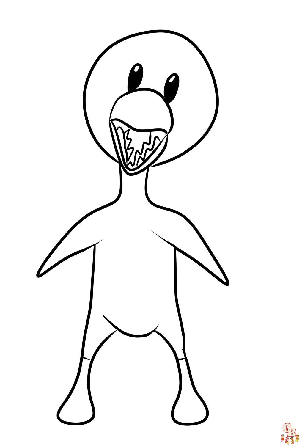 rainbow friends coloring pages 30