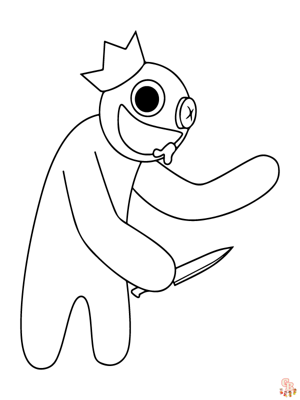 rainbow friends coloring pages 35